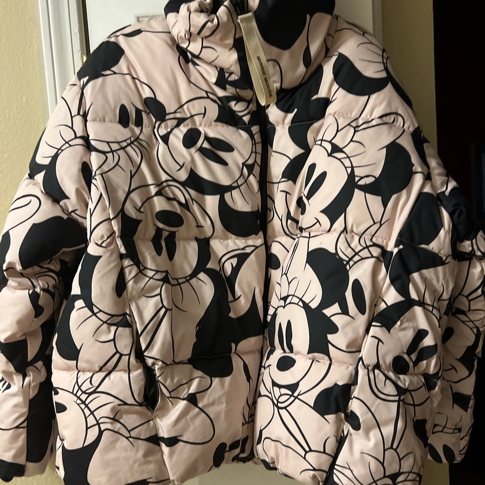 Brand New Mickey Mouse Puff Jacket